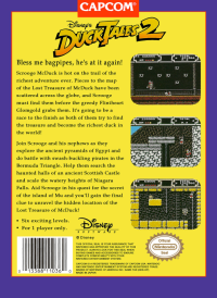 Duck Tales 2 NES US box art